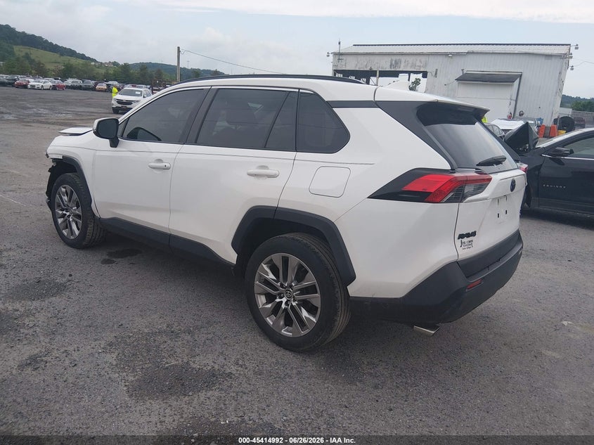 2020 Toyota Rav 4 VIN JTMA1RFV3LD527276 IAAI salvage auction — LEFT FRONT, Salvage Title, sold $10,700 on 2026-08-02 (photo 3)