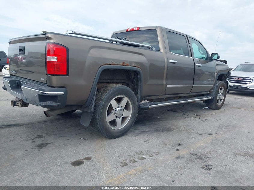 2015 Gmc SIERRA VIN 1GT12ZEG0FF106432 IAAI salvage auction — RIGHT FRONT, Salvage (Iowa), sold $3,800 on 2026-07-28 (photo 4)