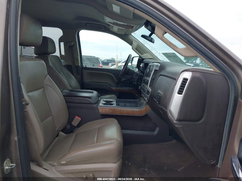 2015 Gmc SIERRA VIN 1GT12ZEG0FF106432 IAAI salvage auction — RIGHT FRONT, Salvage (Iowa), sold $3,800 on 2026-07-28 (photo 5)