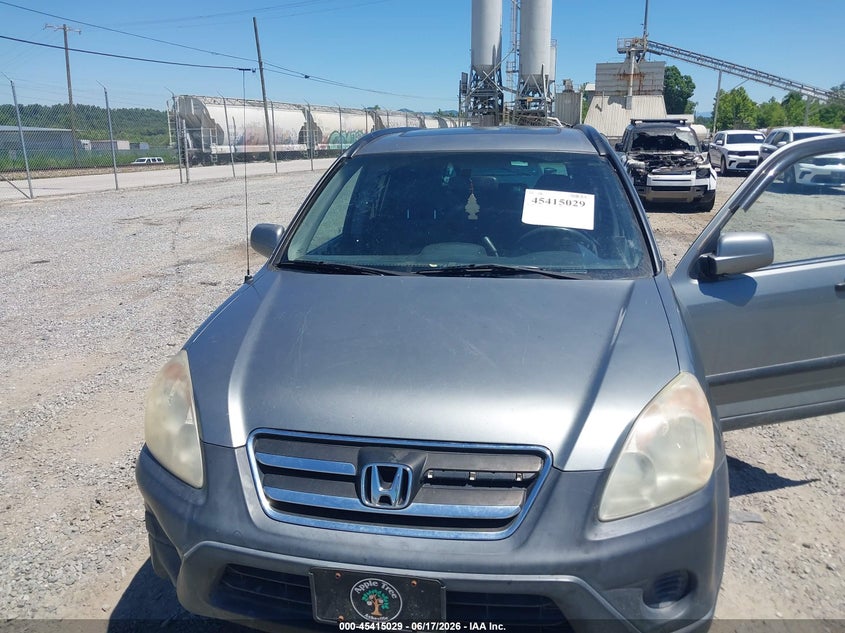 2006 Honda Cr-v VIN SHSRD78856U419169 IAAI salvage auction — NORMAL WEAR, Clear (North Carolina), sold $950 on 2026-07-24 (photo 6)
