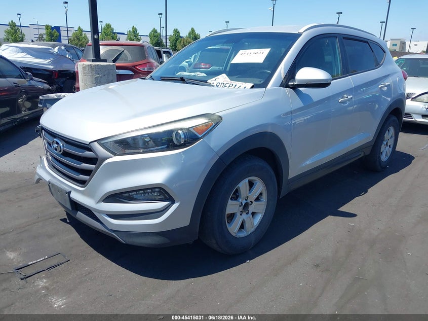 2016 Hyundai Tucson VIN KM8J3CA25GU123675 IAAI salvage auction — RIGHT FRONT, Salvage Title, sold $2,550 on 2026-07-17 (photo 2)