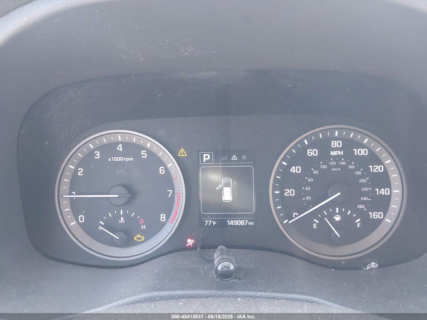 2016 Hyundai Tucson VIN KM8J3CA25GU123675 IAAI salvage auction — RIGHT FRONT, Salvage Title, sold $2,550 on 2026-07-17 (photo 7)