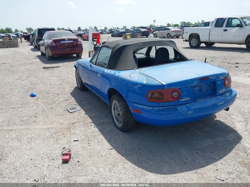 1990 Mazda Mx-5 miata VIN JM1NA3513L0142062 IAAI salvage auction — NORMAL WEAR, Original (Texas), sold $350 on 2026-07-29 (photo 3)