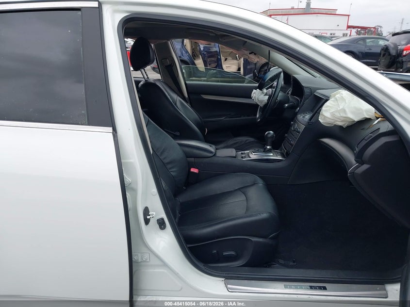 2013 Infiniti G VIN JN1CV6AP3DM717555 IAAI salvage auction — FRONT END, Salvage Title, sold $1,600 on 2026-07-30 (photo 5)