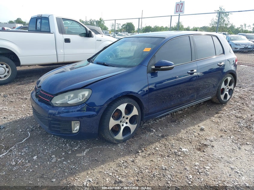 2011 Volkswagen Gti VIN WVWHD7AJ3BW297286 IAAI salvage auction — NORMAL WEAR, Original (Ohio), sold $300 on 2026-07-09 (photo 2)
