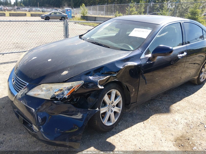 2008 Lexus Es 350 VIN JTHBJ46GX82241791 IAAI salvage auction — LEFT FRONT, Bill Of Sale (Washington), sold $825 on 2026-07-22 (photo 6)
