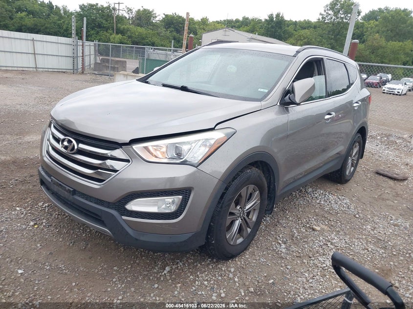 2015 Hyundai Santa fe VIN 5XYZUDLB2FG251010 IAAI salvage auction — NORMAL WEAR, Original (Ohio), sold $1,275 on 2026-07-22 (photo 2)