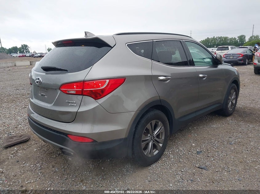 2015 Hyundai Santa fe VIN 5XYZUDLB2FG251010 IAAI salvage auction — NORMAL WEAR, Original (Ohio), sold $1,275 on 2026-07-22 (photo 4)