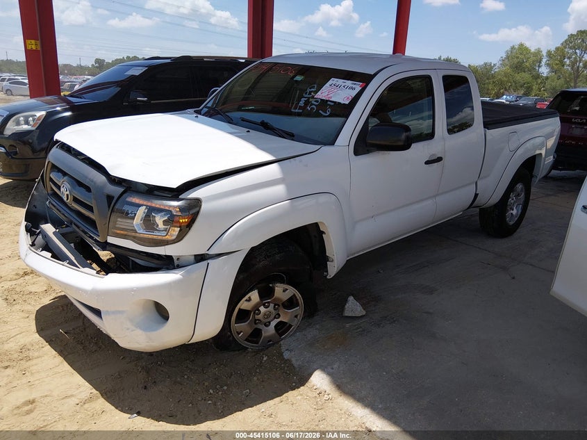 2009 Toyota Tacoma VIN 5TETU62N69Z635833 IAAI salvage auction — FRONT END, Rebuildable (Florida), sold $4,800 on 2026-07-28 (photo 2)