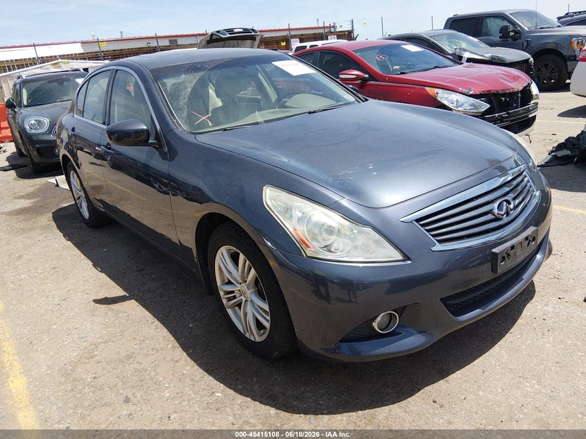 2010 Infiniti G37 VIN JN1CV6AR5AM461688 IAAI salvage auction — HAIL, Clear (Colorado), sold $1,000 on 2026-07-28 (photo 1)