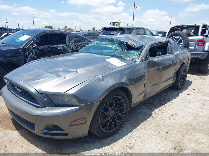 2014 Ford Mustang VIN 1ZVBP8AM5E5302895 IAAI salvage auction — ROLLOVER, Salvage (Texas), sold $400 on 2026-07-21 (photo 6)