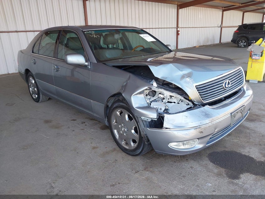2001 Lexus Ls 430 VIN JTHBN30F910003544 IAAI salvage auction — RIGHT FRONT, Salvage (California), sold $925 on 2026-07-09 (photo 1)