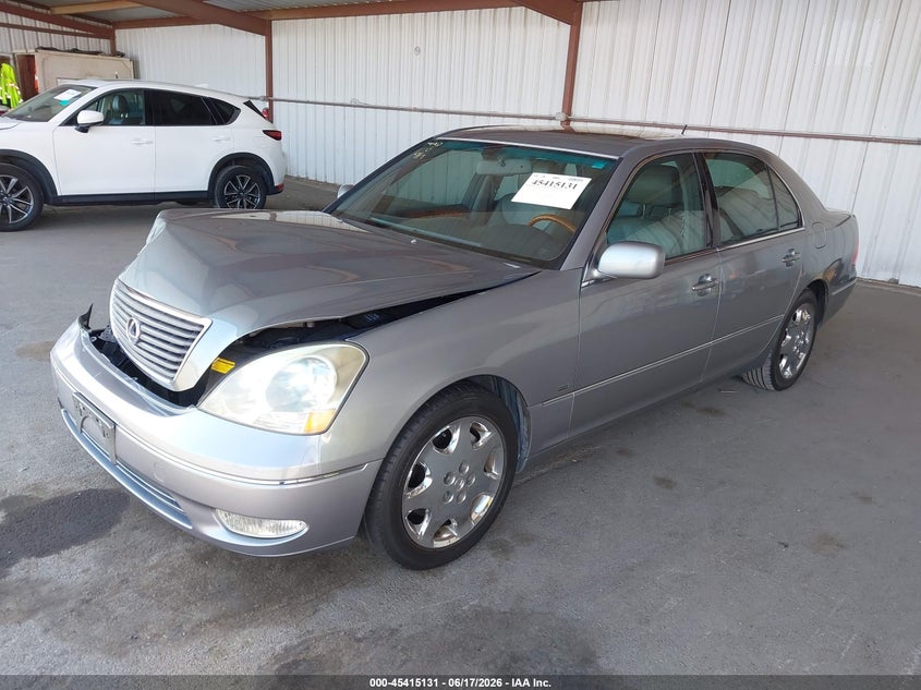 2001 Lexus Ls 430 VIN JTHBN30F910003544 IAAI salvage auction — RIGHT FRONT, Salvage (California), sold $925 on 2026-07-09 (photo 2)