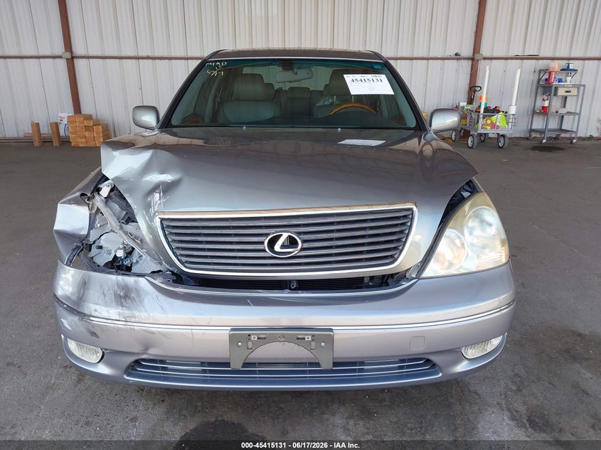 2001 Lexus Ls 430 VIN JTHBN30F910003544 IAAI salvage auction — RIGHT FRONT, Salvage (California), sold $925 on 2026-07-09 (photo 6)