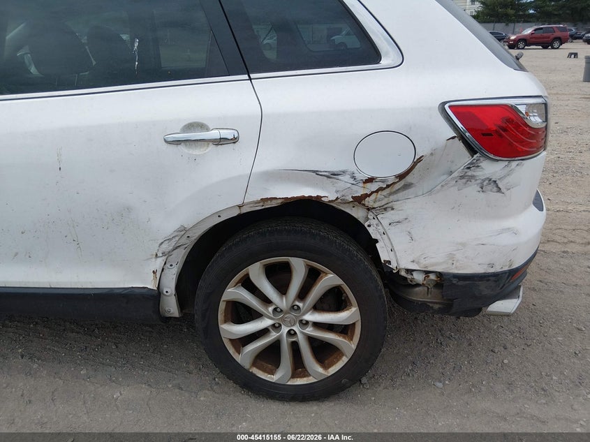 2012 Mazda Cx-9 VIN JM3TB2DA4C0353147 IAAI salvage auction — NORMAL WEAR, Clear (New Jersey), sold $550 on 2026-07-21 (photo 6)