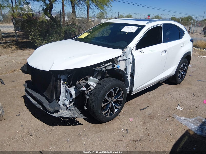 2017 Lexus Nx VIN JTJYARBZ9H2055222 IAAI salvage auction — FRONT END, Salvage Title, sold $10,000 on 2026-07-23 (photo 2)