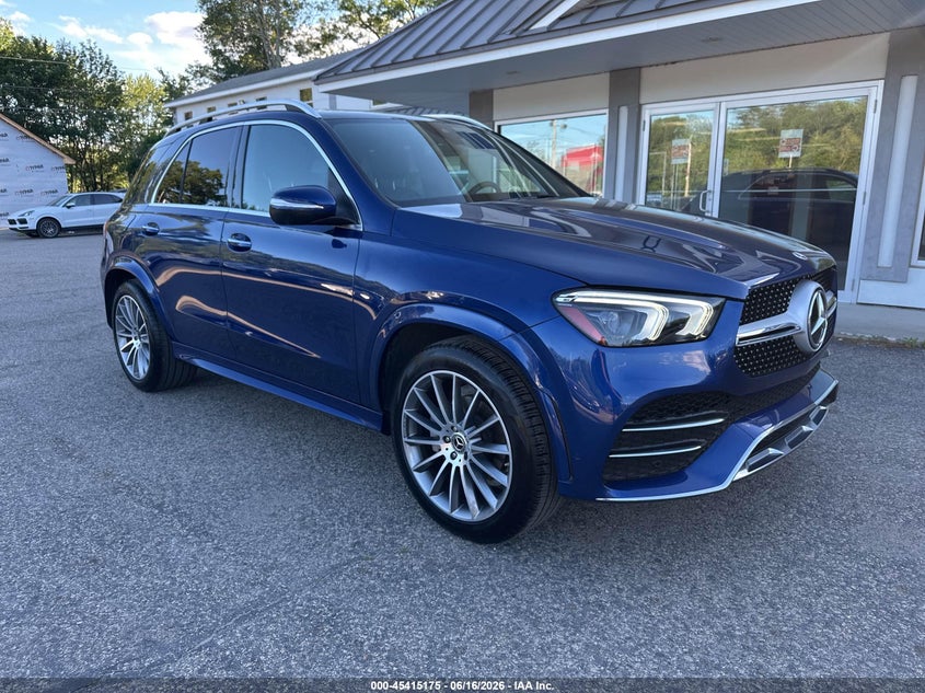 2021 Mercedes-benz Gle class VIN 4JGFB4JB4MA546386 IAAI salvage auction — NORMAL WEAR, Clear (Tennessee), sold $26,275 on 2026-07-08 (photo 1)