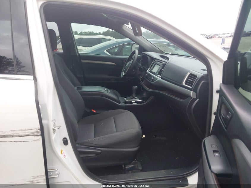 2019 Toyota Highlander VIN 5TDZARFH6KS047037 IAAI salvage auction — RIGHT SIDE, Salvage (Georgia), sold $6,100 on 2026-07-28 (photo 5)