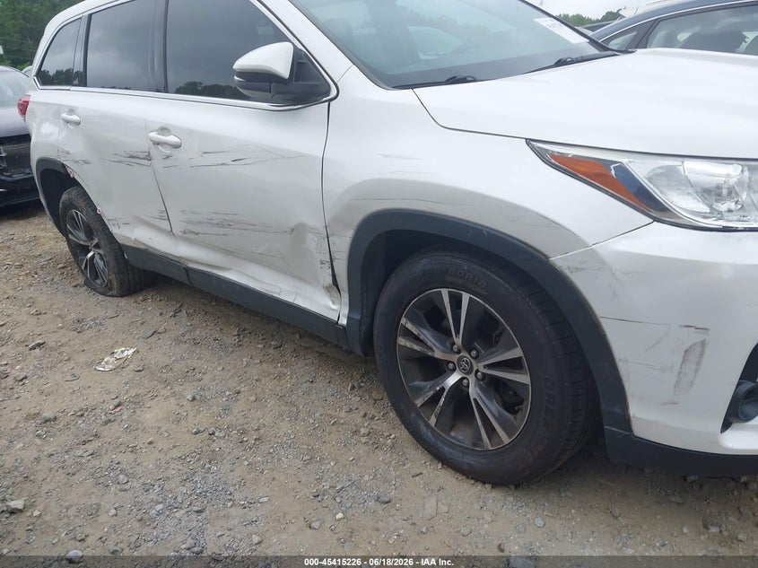 2019 Toyota Highlander VIN 5TDZARFH6KS047037 IAAI salvage auction — RIGHT SIDE, Salvage (Georgia), sold $6,100 on 2026-07-28 (photo 6)