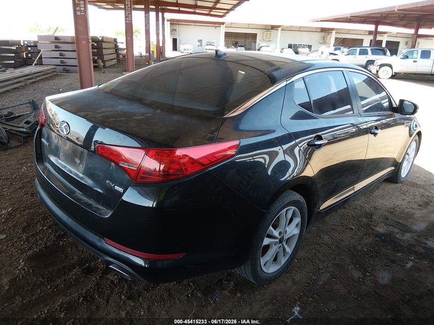 2013 Kia Optima VIN 5XXGN4A74DG109908 IAAI salvage auction — NORMAL WEAR, Clear-Dealer Only (Arizona), sold $975 on 2026-07-28 (photo 4)