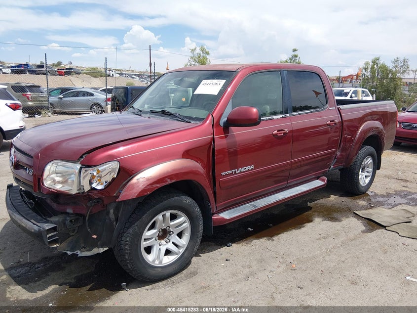 2005 Toyota Tundra VIN 5TBET38115S473950 IAAI salvage auction — FRONT END, Salvage (New Mexico), sold $2,450 on 2026-07-29 (photo 2)