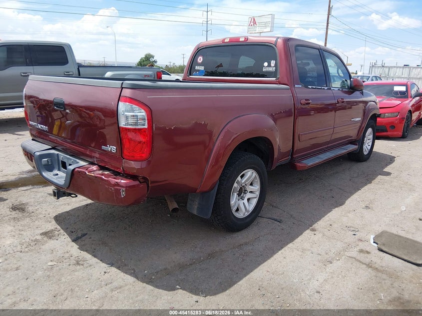 2005 Toyota Tundra VIN 5TBET38115S473950 IAAI salvage auction — FRONT END, Salvage (New Mexico), sold $2,450 on 2026-07-29 (photo 4)