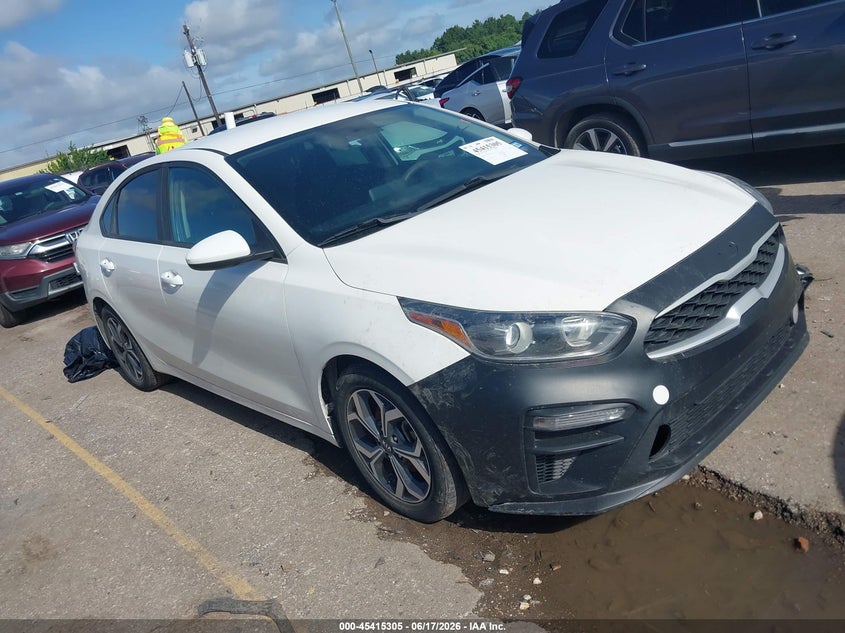 2019 Kia Forte VIN 3KPF24AD7KE048313 IAAI salvage auction — LEFT FRONT, Salvage (Texas), sold $1,500 on 2026-07-19 (photo 1)