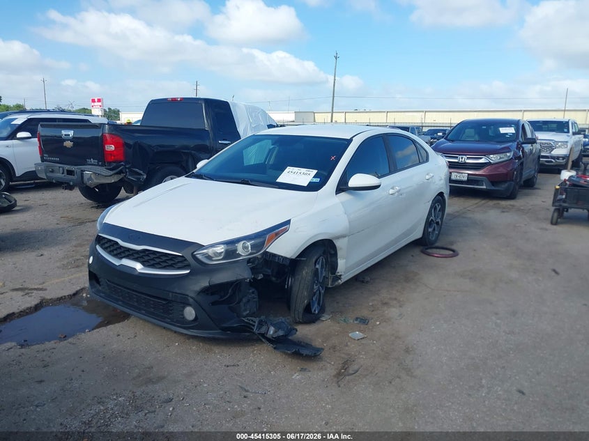 2019 Kia Forte VIN 3KPF24AD7KE048313 IAAI salvage auction — LEFT FRONT, Salvage (Texas), sold $1,500 on 2026-07-19 (photo 2)