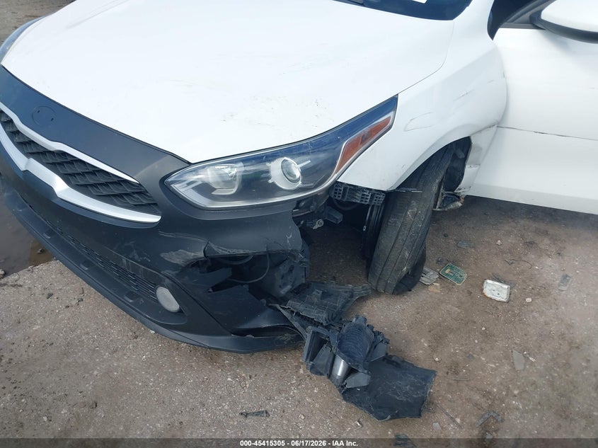 2019 Kia Forte VIN 3KPF24AD7KE048313 IAAI salvage auction — LEFT FRONT, Salvage (Texas), sold $1,500 on 2026-07-19 (photo 6)
