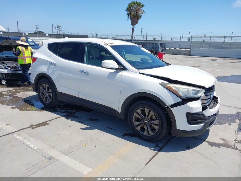 2014 Hyundai VIN 5XYZT3LB9EG223040 IAAI salvage auction — FRONT END, Salvage (California), sold $1,050 on 2026-07-08 (photo 1)