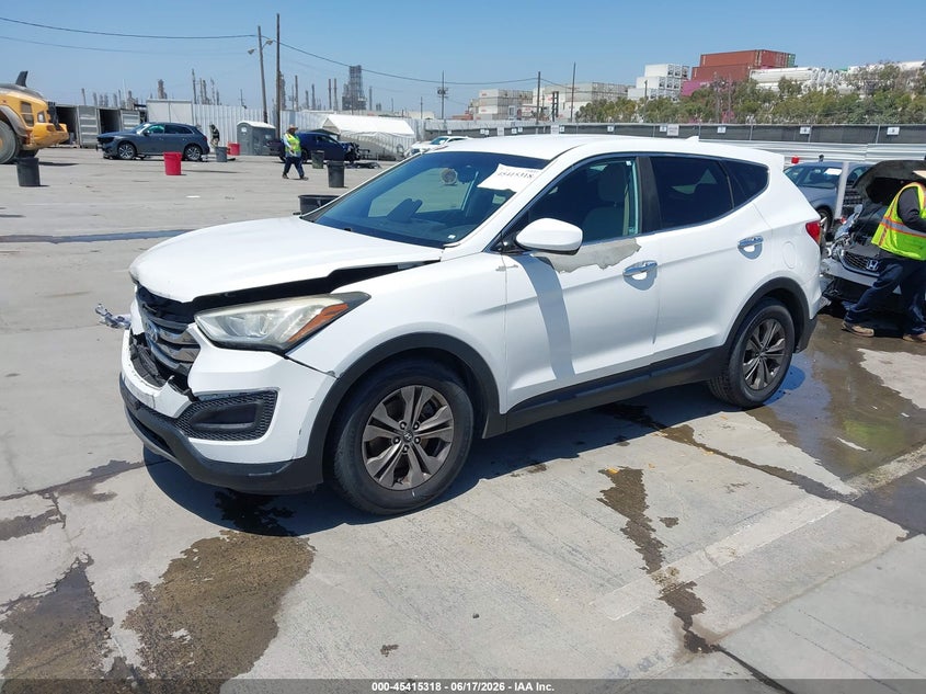 2014 Hyundai VIN 5XYZT3LB9EG223040 IAAI salvage auction — FRONT END, Salvage (California), sold $1,050 on 2026-07-08 (photo 2)
