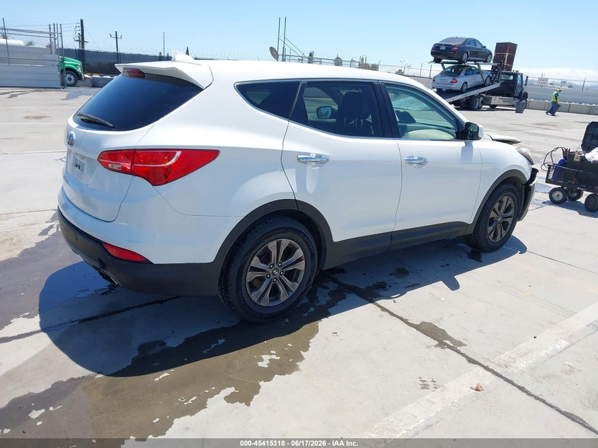 2014 Hyundai VIN 5XYZT3LB9EG223040 IAAI salvage auction — FRONT END, Salvage (California), sold $1,050 on 2026-07-08 (photo 4)