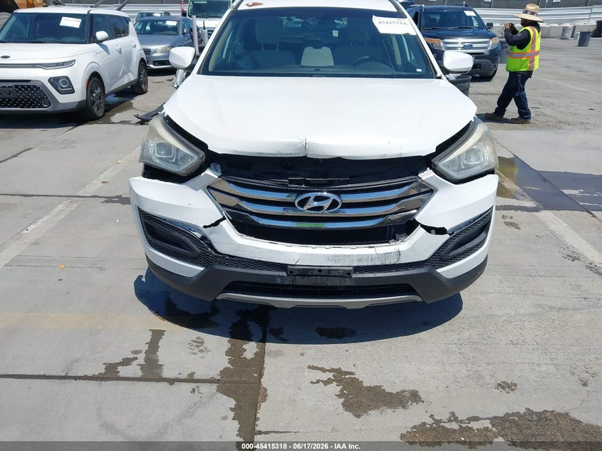 2014 Hyundai VIN 5XYZT3LB9EG223040 IAAI salvage auction — FRONT END, Salvage (California), sold $1,050 on 2026-07-08 (photo 6)