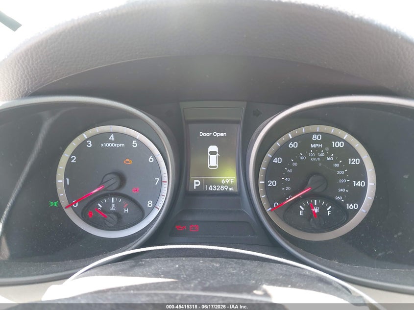 2014 Hyundai VIN 5XYZT3LB9EG223040 IAAI salvage auction — FRONT END, Salvage (California), sold $1,050 on 2026-07-08 (photo 7)