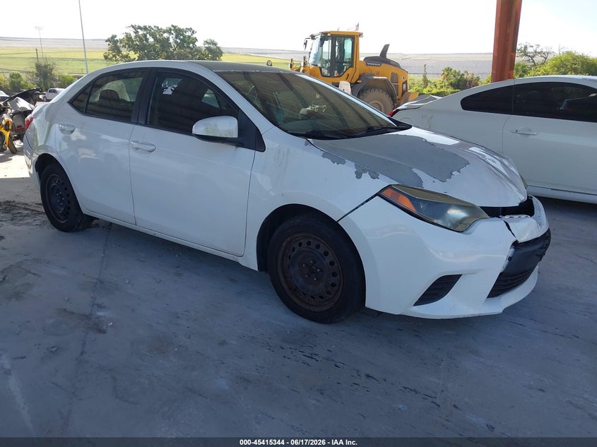 2014 Toyota Corolla VIN 5YFBURHE9EP032847 IAAI salvage auction — NORMAL WEAR, Clear (Florida), sold $1,750 on 2026-07-28 (photo 1)