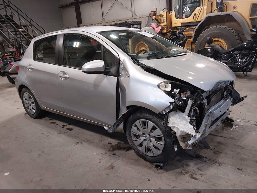 2012 Toyota Yaris VIN JTDKTUD31CD514187 IAAI salvage auction — FRONT END, Salvage (Vermont), sold $550 on 2026-07-17 (photo 1)