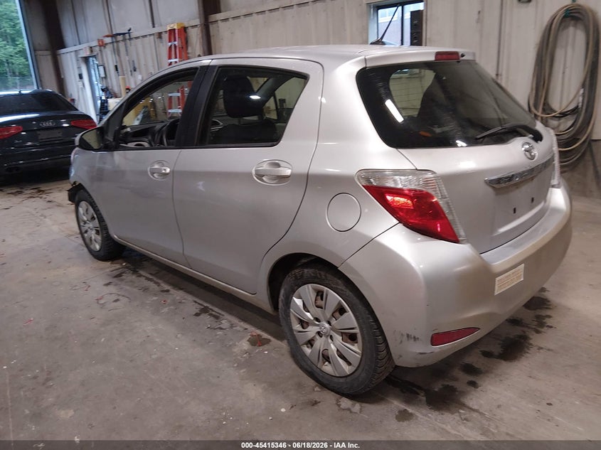 2012 Toyota Yaris VIN JTDKTUD31CD514187 IAAI salvage auction — FRONT END, Salvage (Vermont), sold $550 on 2026-07-17 (photo 3)