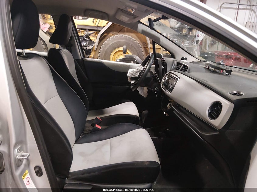 2012 Toyota Yaris VIN JTDKTUD31CD514187 IAAI salvage auction — FRONT END, Salvage (Vermont), sold $550 on 2026-07-17 (photo 5)