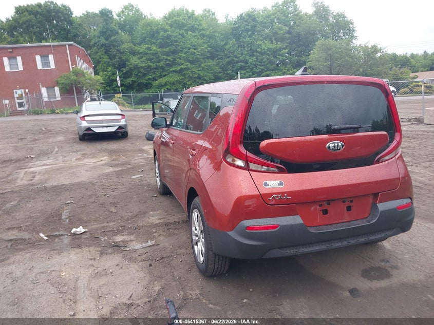 2021 Kia Soul VIN KNDJ23AU4M7766716 IAAI salvage auction — FRONT END, Salvage Title, sold $1,400 on 2026-07-28 (photo 3)