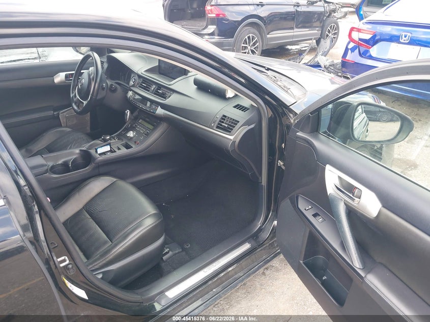 2012 Lexus Ct VIN JTHKD5BH5C2099127 IAAI salvage auction — LEFT SIDE, Salvage Title, sold $2,000 on 2026-07-29 (photo 5)