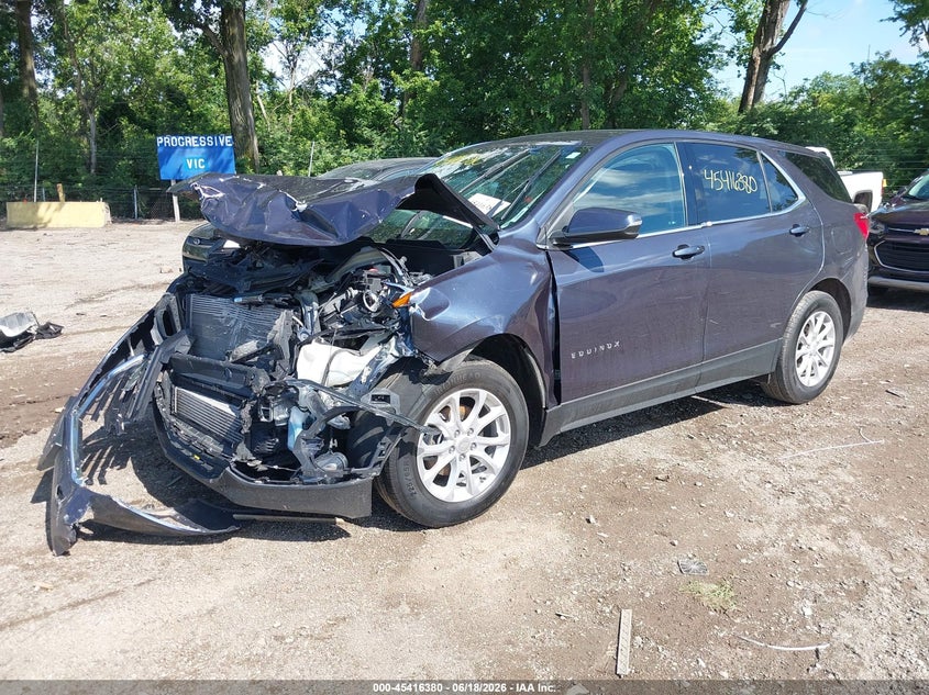 2018 Chevrolet Equinox VIN 3GNAXJEV4JS541158 IAAI salvage auction — FRONT END, Clear (Indiana), sold $775 on 2026-08-22 (photo 2)