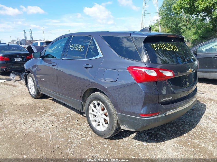 2018 Chevrolet Equinox VIN 3GNAXJEV4JS541158 IAAI salvage auction — FRONT END, Clear (Indiana), sold $775 on 2026-08-22 (photo 3)