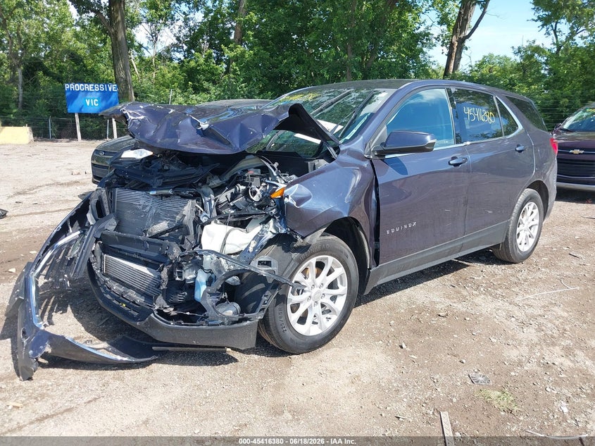 2018 Chevrolet Equinox VIN 3GNAXJEV4JS541158 IAAI salvage auction — FRONT END, Clear (Indiana), sold $775 on 2026-08-22 (photo 6)