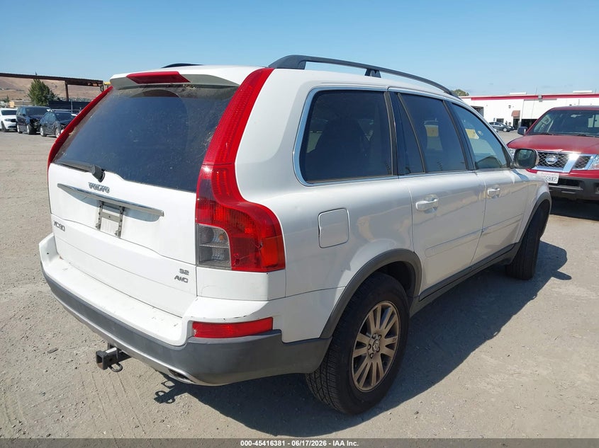 2008 Volvo Xc90 VIN YV4CZ982981445112 IAAI salvage auction — NORMAL WEAR, Clear - Dealer Only (California), sold $400 on 2026-07-09 (photo 4)