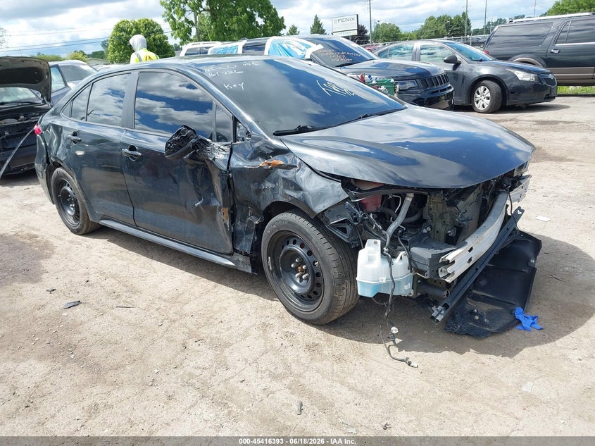 2021 Toyota Corolla VIN 5YFEPMAE6MP161726 IAAI salvage auction — FRONT END, Scrap (Michigan), sold $2,050 on 2026-07-16 (photo 1)