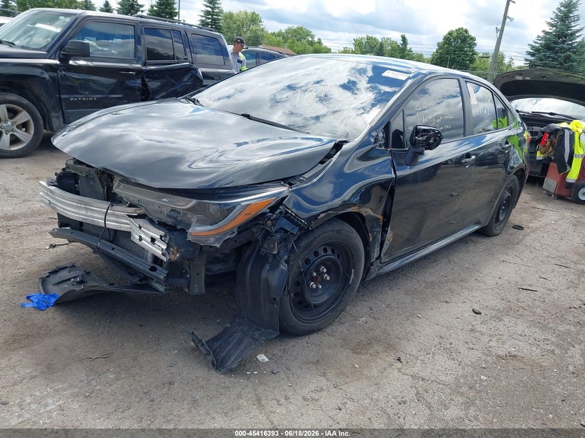 2021 Toyota Corolla VIN 5YFEPMAE6MP161726 IAAI salvage auction — FRONT END, Scrap (Michigan), sold $2,050 on 2026-07-16 (photo 2)