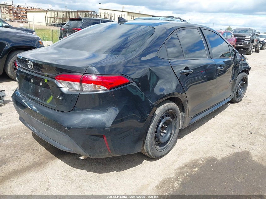 2021 Toyota Corolla VIN 5YFEPMAE6MP161726 IAAI salvage auction — FRONT END, Scrap (Michigan), sold $2,050 on 2026-07-16 (photo 4)