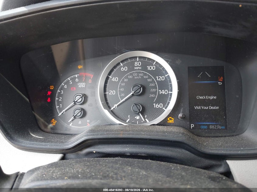 2021 Toyota Corolla VIN 5YFEPMAE6MP161726 IAAI salvage auction — FRONT END, Scrap (Michigan), sold $2,050 on 2026-07-16 (photo 7)