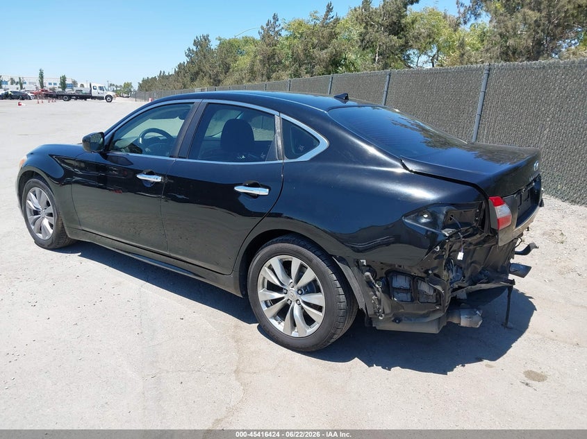 2012 Infiniti VIN JN1BY1AP5CM330347 IAAI salvage auction — REAR END, Salvage (California), sold $525 on 2026-07-20 (photo 3)