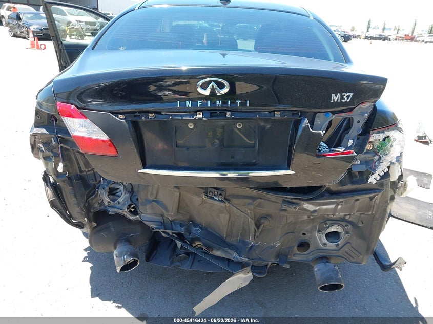 2012 Infiniti VIN JN1BY1AP5CM330347 IAAI salvage auction — REAR END, Salvage (California), sold $525 on 2026-07-20 (photo 6)